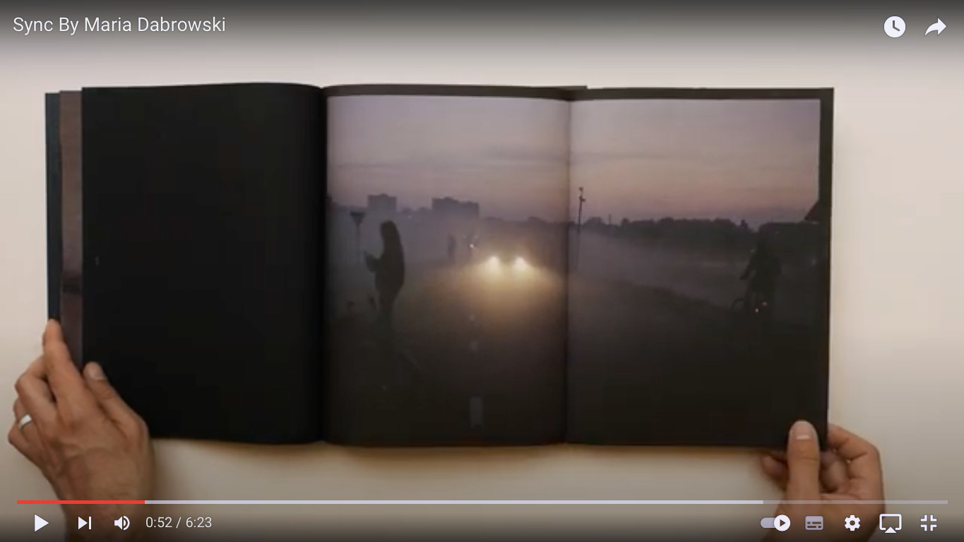 Video of  photobook SYNC